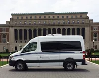 Image of diesel Mercedes Sprinter van.