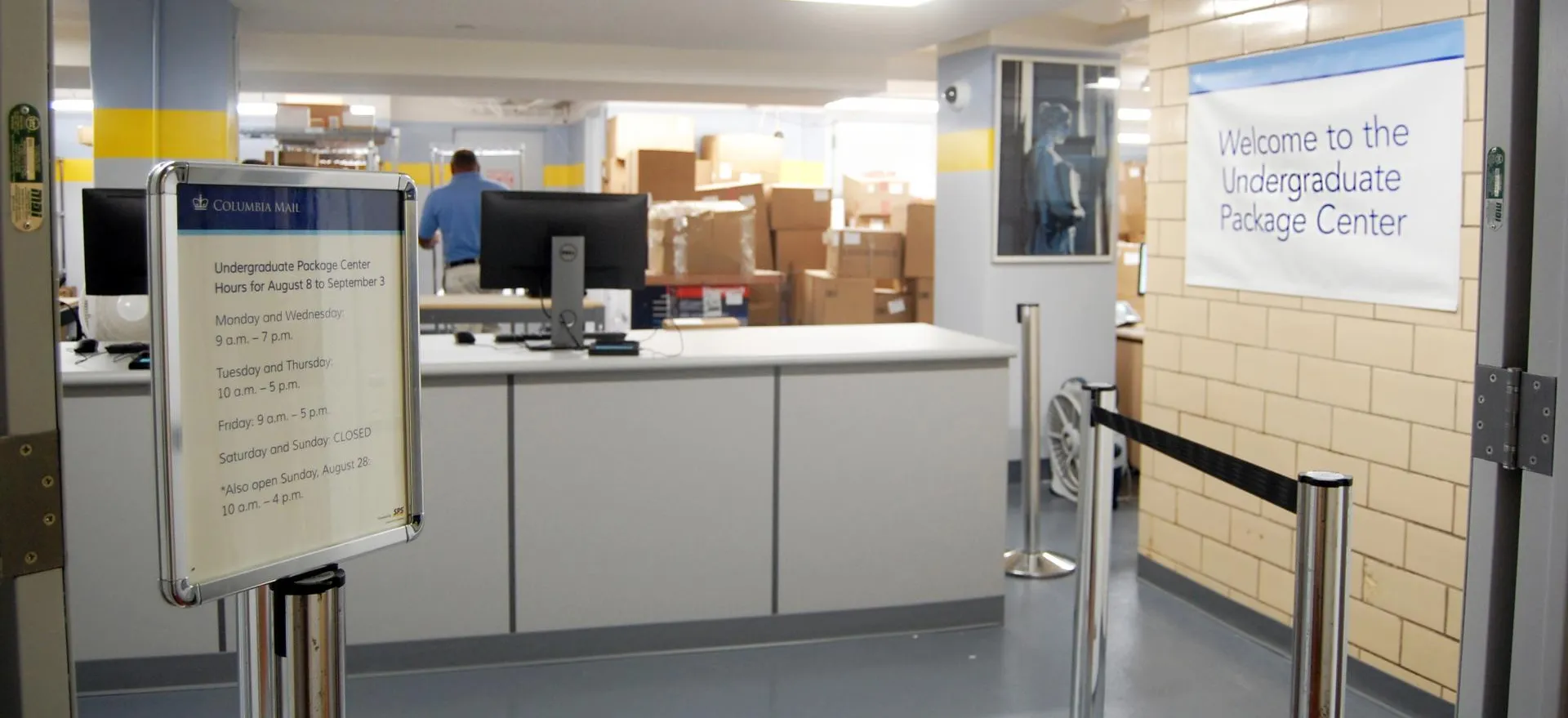 Columbia Student Mail Center