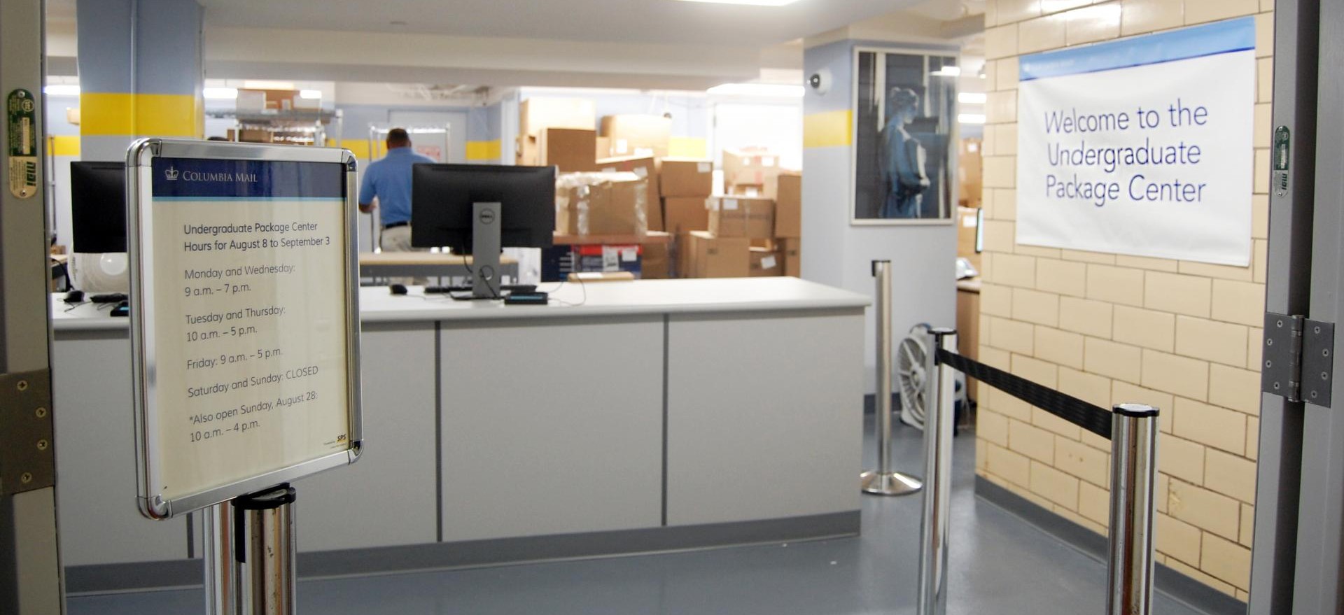 Mail center